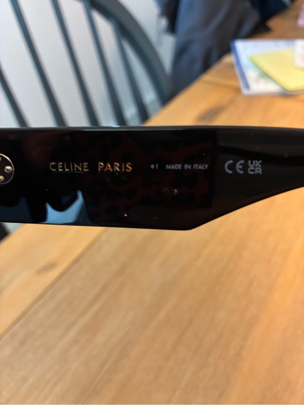 CELINE Bold 3 Dots Square Sunglasses - Picture 7 of 9
